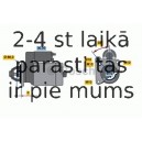 Starteris BOSCH 0 986 016 400