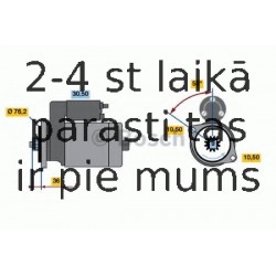 Starteris BOSCH 0 986 016 370