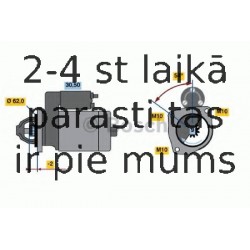 Starteris BOSCH 0 986 016 120