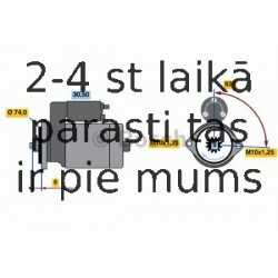 Starteris BOSCH 0 986 015 761