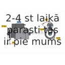 Starteris BOSCH 0 986 015 751