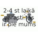 Starteris BOSCH 0 986 015 701