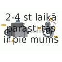 Starteris BOSCH 0 986 015 630