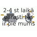 Starteris BOSCH 0 986 015 610