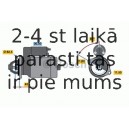 Starteris BOSCH 0 986 015 481