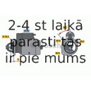 Starteris BOSCH 0 986 015 230