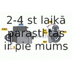 Starteris BOSCH 0 986 015 010