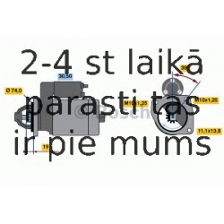 Starteris BOSCH 0 986 014 991