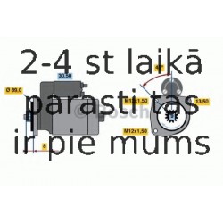 Starteris BOSCH 0 986 014 971