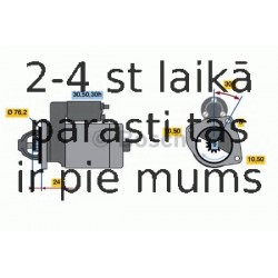 Starteris BOSCH 0 986 014 900