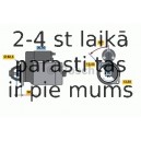 Starteris BOSCH 0 986 014 740