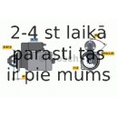 Starteris BOSCH 0 986 014 111