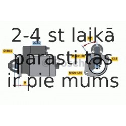 Starteris BOSCH 0 986 014 101