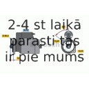 Starteris BOSCH 0 986 014 071