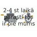 Starteris BOSCH 0 986 013 831