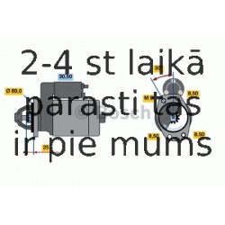 Starteris BOSCH 0 986 013 811