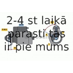 Starteris BOSCH 0 986 013 620