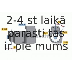 Starteris BOSCH 0 986 013 420