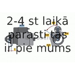 Starteris BOSCH 0 986 013 210