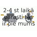 Starteris BOSCH 0 986 011 921