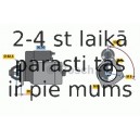 Starteris BOSCH 0 986 011 910