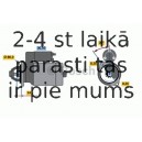 Starteris BOSCH 0 986 011 730