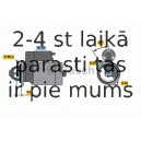 Starteris BOSCH 0 986 011 600