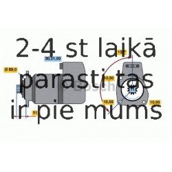 Starteris BOSCH 0 986 011 460