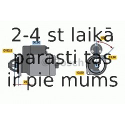 Starteris BOSCH 0 986 011 190