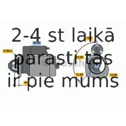 Starteris BOSCH 0 986 011 170