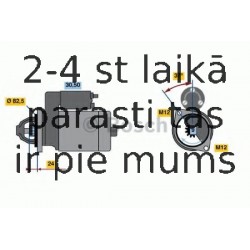 Starteris BOSCH 0 986 011 090