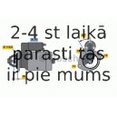 Starteris BOSCH 0 986 011 080