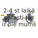 Starteris BOSCH 0 986 011 060