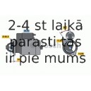 Starteris BOSCH 0 986 011 010