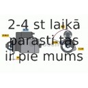 Starteris BOSCH 0 986 011 000