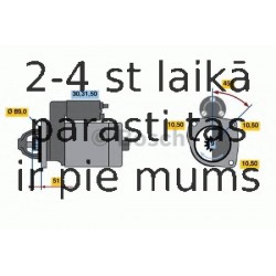 Starteris BOSCH 0 986 010 980