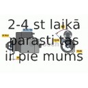 Starteris BOSCH 0 986 010 720