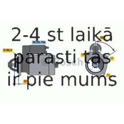 Starteris BOSCH 0 986 010 710