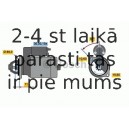 Starteris BOSCH 0 986 010 670