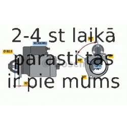 Starteris BOSCH 0 986 010 600