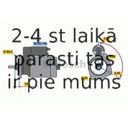 Starteris BOSCH 0 986 010 350