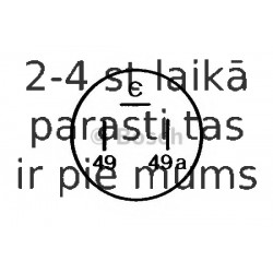 Pagrieziena signāla pārtraucējs BOSCH 0 336 203 005