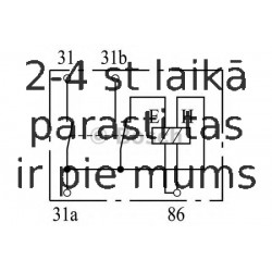 Akumulatoru baterijas relejs BOSCH 0 333 301 007