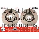 Bremžu diski TRW DF4549
