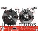 Bremžu diski TRW DF2706