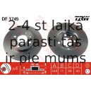 Bremžu diski TRW DF1745