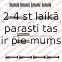 Piederumu komplekts, Stāvbremzes mehānisma bremžu loks DELPHI LY1363