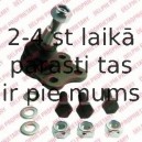 Balst-/Virzošais šarnīrs DELPHI TC1907