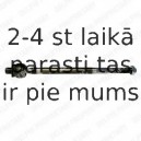 Aksiālais šarnīrs, Stūres šķērsstiepnis DELPHI TA2095