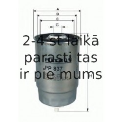 Degvielas filtrs FILTRON PP979/4